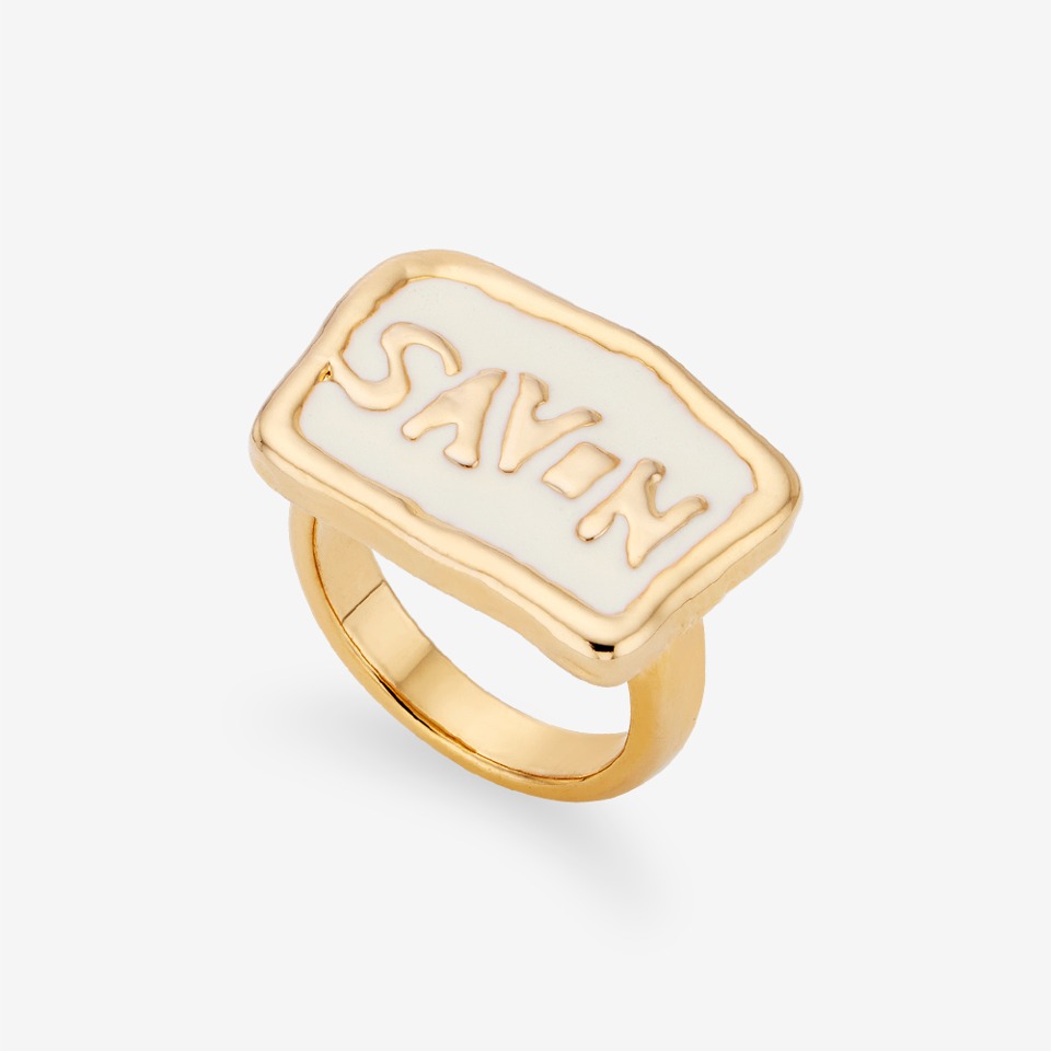 Savon classic ring, CREAM
