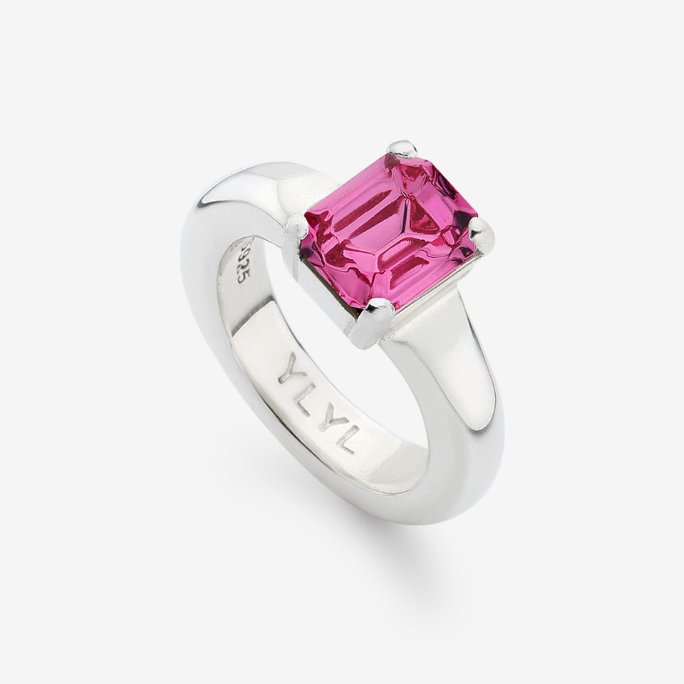 [YLYL Atelier] Foi ring Silver, ROSE