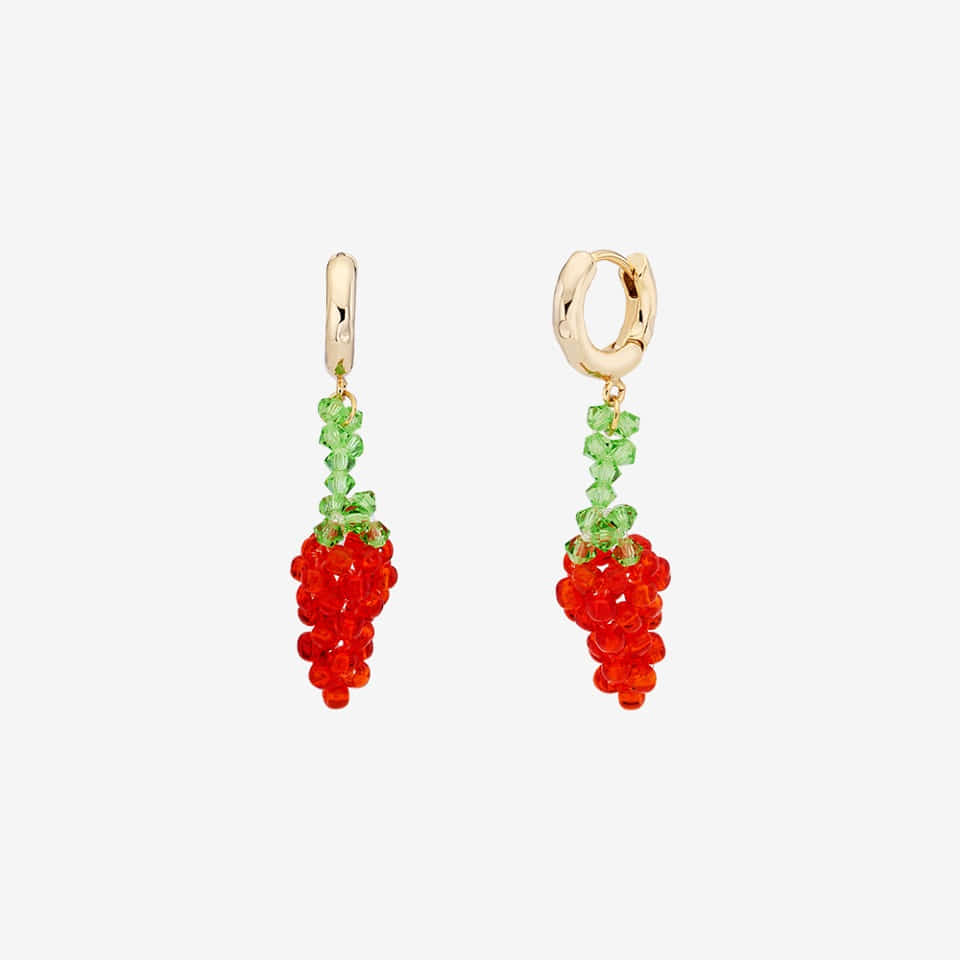 Chili earrings