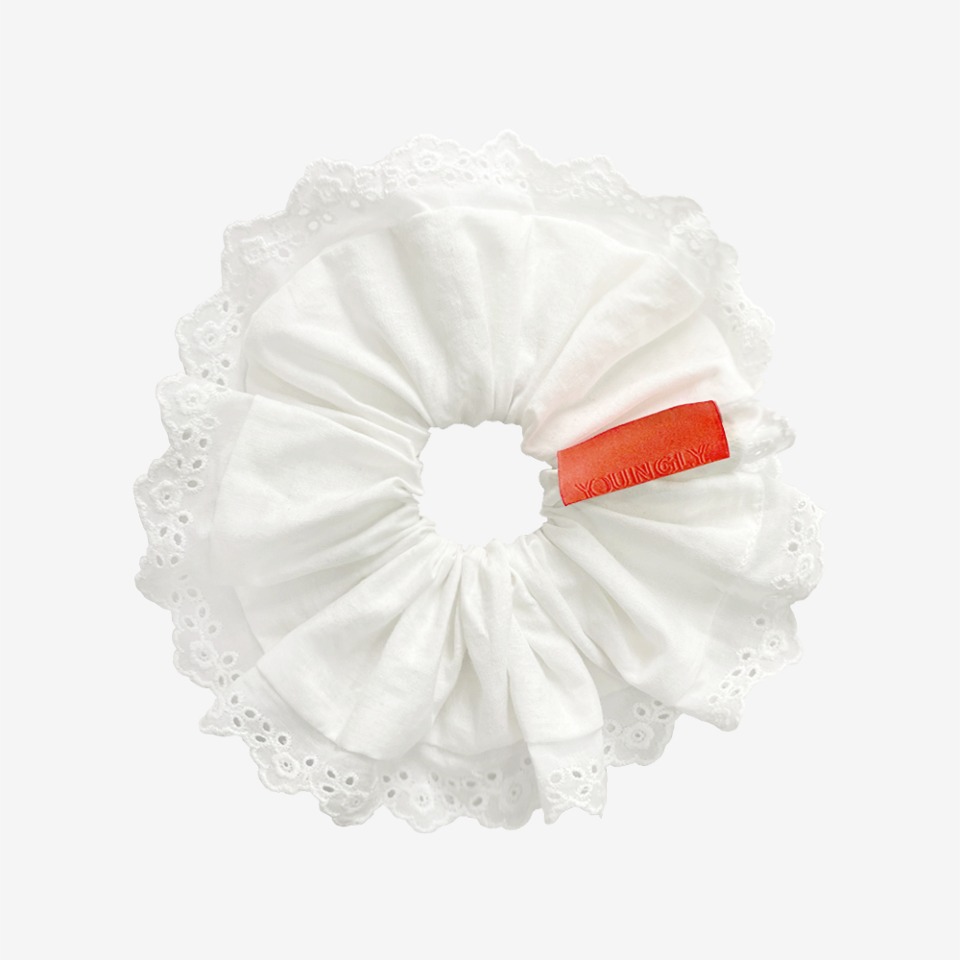 Pillow scrunchie, WHITE