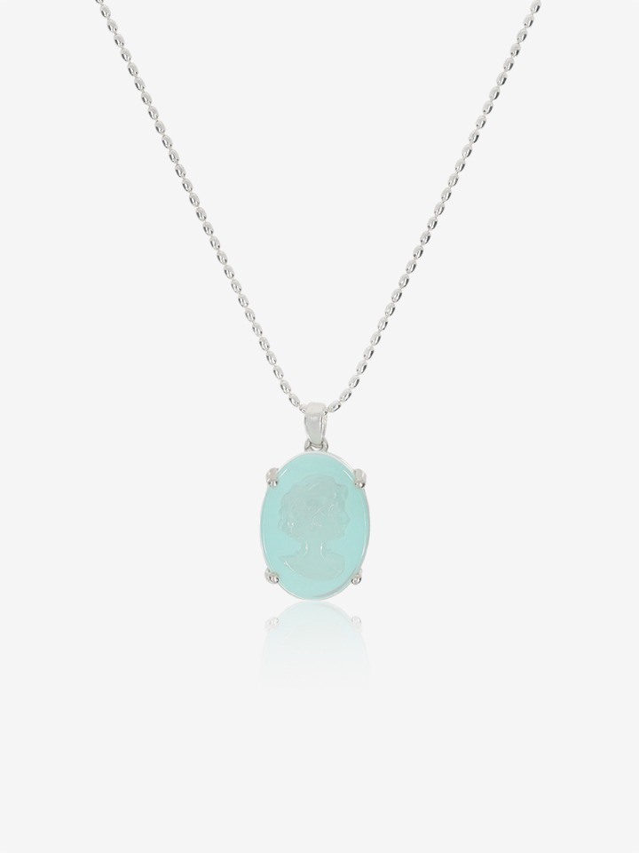 Cameo necklace, FRESHWATER